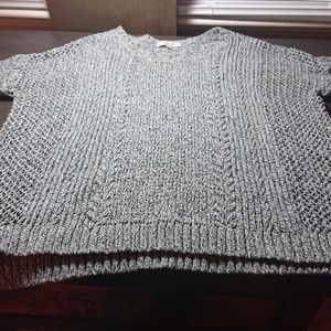 Madewell Knit Sweater Gray Size Medium